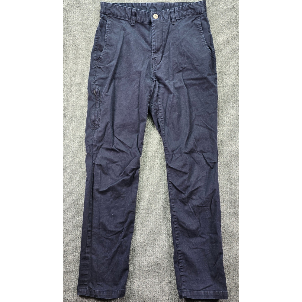 The North Face Pants Mens 30x31 Navy Hiking Outdoor Cotton Blend Stretch Pockets